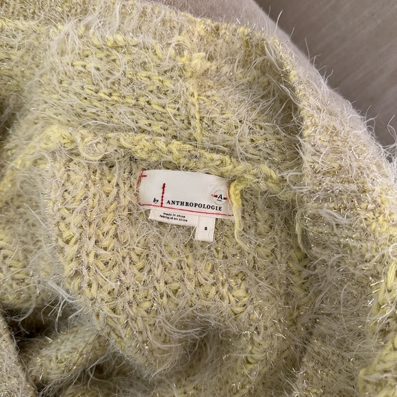 Anthropologie Larkin Shimmer Cardigan Sweater - Picture 7 of 7